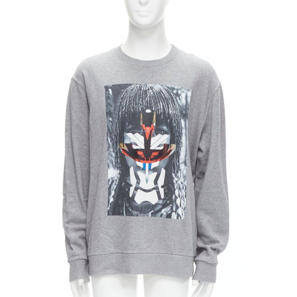 Givenchy Graphic Print Cotton Sweater